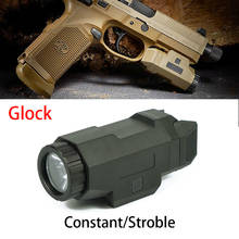 Luz compacta para pistola de caza, linterna LED blanca de evolución nocturna, 200 lúmenes, 20mm 2024 - compra barato