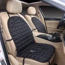 12V Car heated Seat Cushion Warmer Car Van Front Seat Hot Heater Heated Pad Cushion Winter  Cover Black 2024 - buy cheap