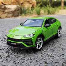 WELLY 1:24 Lamborghini Urus SUV off-road vehicle alloy car model crafts decoration collection toy tools gift 2024 - buy cheap