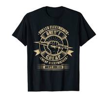IM An Skilled Electrician T-Shirt Hot Selling 100 % Cotton Summer The New Fashion for Short Sleeve Harajuku Tee Shirts 2024 - buy cheap