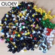 OLOEY Universal Auto Fastener Car Bumper Clip 100/200pcs Mixed Vehicle Retainer Rivet Door Panel Fender Liner Car Styling 2024 - buy cheap