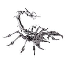 Scorpion King Model Assembly Kit 3D Stainless Steel DIY Assemble Detachable Models Puzzle toys Ornaments Kids Men Gift silver 2024 - buy cheap