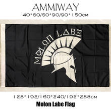 AMMIWAY Any Size Greek Spartan Come and Take It Molon Labe Flag Single or Double Sided Printed Large Flags and Banners 2024 - buy cheap
