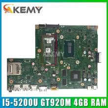 X540LA For ASUS GT920M X540L X540LJ F540L F540LJ CPU/I5-5200U 4GB/Memory laptop motherboard tested 100% work original 2024 - buy cheap