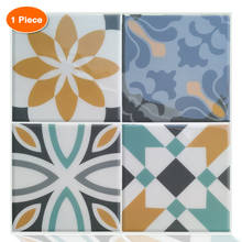 Fancytiles decoração de casa auto-adesivo impermeável, descasca e adesivo de cozinha para parede azulejos mosaicos-1 folha 2024 - compre barato