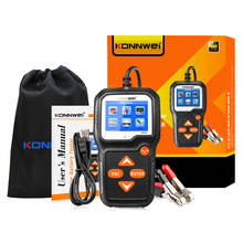 KONNWEI KW650 Car Motorcycle Battery Tester 12V 6V Battery System Analyzer 2000CCA Charging Cranking Test Tools for the Car 2024 - buy cheap