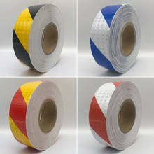 10Roll Wholesale  Safety Warning Conspicuity Reflective Tape for Car-Styling Reflective Sticker Fast shipping by FEDEX 2024 - buy cheap