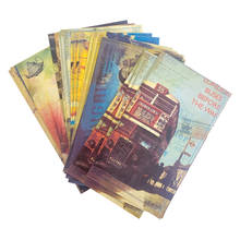 8 juegos/lote Lovely Vintage Paris postal/tarjeta de felicitación/tarjeta de mensaje/tarjeta de regalo para fanáticos envío gratis 2024 - compra barato