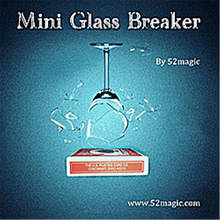 Mini quebra de vidro, acessório de eletrônico para truques de mágica, palco de fantasia, mágica de truques 2024 - compre barato
