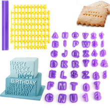 Silicone Letter/Number Cake Mold Chocolate Mold DIY Baking Tools Cookie Biscuit Stamp Fondant Mold Decoration Kitchen Accessory 2024 - buy cheap