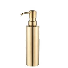 Brushed Gold Soap Dispenser Stand Stainless Steel Refillable liquid Soap dispenser bottle for bathroom Vanity countertop 2024 - buy cheap