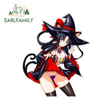 EARLFAMILY 13cm x 10.4cm for Kuroka High School DxD Anime Decal Laptop Funny Car Stickers RV Windshield Waterproof Decoration 2024 - buy cheap