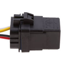 12V Relay 4 PIN Automotive 40AMP 40a 4 Wire Relay Socket Plug 2024 - купить недорого