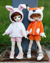 New 30cm BJD clothes cute animal clothing jacket + shorts set for  ob24, azone, Blyth, YOSD, 1/6 Doll Accessories Clothing 2024 - buy cheap