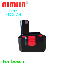 Batería recargable ni-cd para Bosch, 14,4 V, 4800mAh, 14,4 V, BAT038, BAT040, BAT140, BAT159, BAT041, 2607335275 2024 - compra barato