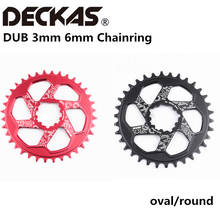 DECKAS DUB Crankset Bicycle Bike Crown Aluminum Alloy 3mm 6mm Offset Round Oval Chainring For Sram SX NX GX X01 XX1 MTB Crankset 2024 - buy cheap