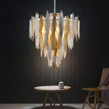 Italian creative art chandelier designer living room dining room lamp crystal glass decorative lights 2024 - buy cheap