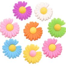 32PCS 1.2inch Clays Daisy flower Hair Bows Barrette Center Fashion Hair Accessories for Girls Headwrap Summer Accessories 2024 - buy cheap