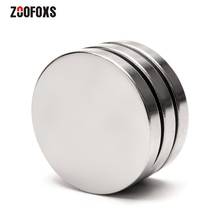 ZOOFOXS-imanes de neodimio de disco redondo N35, 35x5mm, tierra rara permanente, fuerte, NdFeB, 35x5mm, 2 uds. 2024 - compra barato