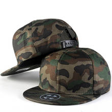 Boné camuflado unissex ajustável, chapéu casquette de baseball hip-hop masculino e feminino casual deserto 5 2024 - compre barato