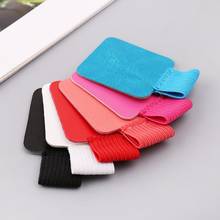 3pcs Square Self-adhesive Leather Pen Clip Pencil Elastic Loop For Notebooks Journals Clipboards Pens Holder 2024 - buy cheap