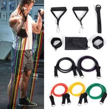 Resistance Bands Set Latex Yoga Exercise Pull Rope Indoor Fitness Elastic Rubber Tubes Chest Expansion Strength Training Strap 2024 - buy cheap