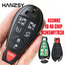 7 Buttons Remote key For Chrysler 300C Voyager 2008 2009 2010 /Jeep Cherokee /Dodge Caliber Journey 433Mhz ID46 Smart Car key 2024 - buy cheap