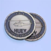 Huey-helicóptero UH-1 Rucker Army Challenge Coin St 2020, novedad 2024 - compra barato