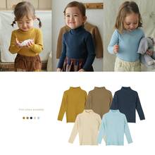 Girls Sweater 21 Autumn And Winter New Children's Winter Turtleneck Sweater Christmas Sweater Girls Clothes Children's Clothing 2024 - купить недорого