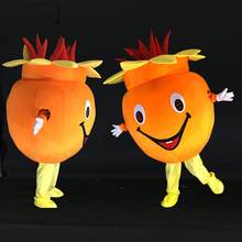 Pomegranate cartoon Mascot Costumes fruit adult size opening event outfit for halloween christmas carvinal party customized 2024 - buy cheap
