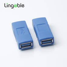 Extensor USB 3,0 de Super velocidad, adaptador de conector A hembra F/F, convertidor azul 2024 - compra barato
