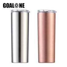 GOALONE 20OZ Skinny Tumbler Stainless Steel Double Wall Insulated Coffee Travel Mug with Lid Reusable Water Tumbler for Coffee 2024 - buy cheap