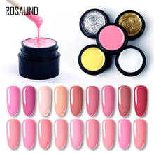 Rosalind 5ML UV Gel polish Nail Art UV Painting Gel Dotting Polish Semi Permanent Soak Off Primer White Glitter For Manicure 2024 - купить недорого