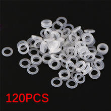 120pcs/bag white Dampeners for Keyboard Dampers Keycaps Replace Part Silicone Rubber O-Ring Switch 2024 - buy cheap