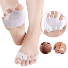 Toe Splitter Three-Hole Bunion Orthopedic Care Corrector Device Thumb Valgus Separator Straightener Forefoot Pad Pedicure Tools 2024 - buy cheap