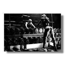 Bodybuilding Motivational Art Silk Poster 12x18 24x36inch Fitness Exercise Wall Pictures Gym Room 2024 - buy cheap