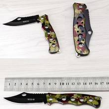 Lâmina dobrável bolso acampamento sobrevivência faca mini faca de frutas faca de bolso, lâmina de aço inoxidável, afiada e durável 2024 - compre barato