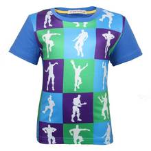 Camiseta de Fortniter para niños y niñas, camisa con estampado 3D de Battle Royale, de verano, juguetes de fortaleza nocturna 2024 - compra barato