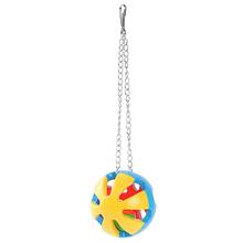 Dorakitten 1pc Parrot Ball Toy Plastic Parrot Bell Decor Toy Bird Ball Toy Bird Grinding Beak Ball Pet Supplies Bird Favors 2024 - buy cheap