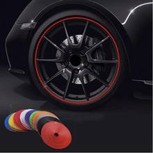 K-STAR 8M Red Sticker Decoration Strip Wheel Rim  Protector Decal Wheel Anti-Collision Strip Tire Edge Guard Car Hub 2024 - buy cheap