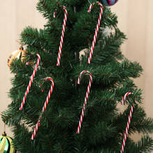 Рождественская елка конфеты костыль кулон Декор Аксессуары висячие украшения 2024 - купить недорого