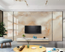 mural papel de parede Customized Modern Wallpaper New HD Jade Against Topaz Marble Background wall papers home decor3D 2024 - buy cheap