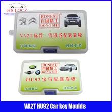 HU92 & VA2T car key moulds for key moulding Car Key Profile Modeling locksmith tools 2024 - buy cheap