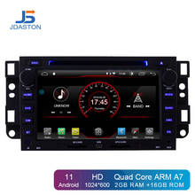 JDASTON-reproductor Multimedia con Android 10 para coche, Radio Estéreo IPS con DVD, GPS, 2DIN, para Chevrolet Epica Captiva Lova Aveo Spark Optra Holden 2024 - compra barato