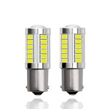 2pcs 1156 7506 BA15S P21W 5630 5730 LED Car Tail Bulb Brake Lights 12V Auto Reverse Lamp Daytime Running Signal Light Z4 2024 - buy cheap