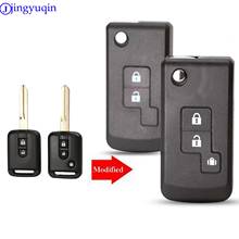 jingyuqin 2/3 Buttons key Shell Case Fob Keyless Entry For Qashqai Nissan Micra Navara Almera Note 2024 - buy cheap