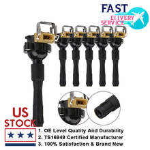 6 Pack High Performance CarBole Ignition Coil For BMW E46 E39 X5 Z8 E36 L6 325 330 328 525i 540i M3 94-05 2024 - buy cheap