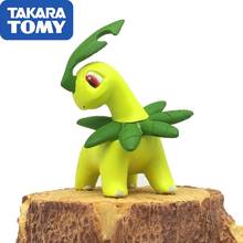 TAKARA TOMY-figuras de acción originales de Pokemon, juguetes de modelos coleccionables, MC Quilava, Bayleef, Croconaw 2024 - compra barato