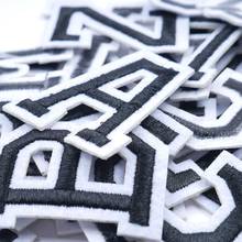 Letras do alfabeto pulaqi para roupas, acessórios de vestuário bordados com apliques em ferro 2024 - compre barato