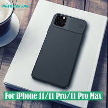 20 шт./лот, оптовая продажа, для iPhone 11 11 Pro Max, чехол чехол на айфон 11 pro max NILLKIN CamShield, чехол для скользящей камеры, защита конфиденциальности, Классическая задняя крышка 2024 - купить недорого